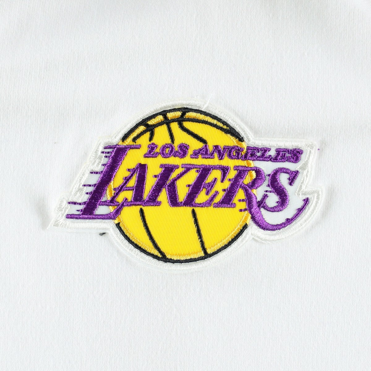 Los Angeles Lakers Tommy Jeans Women's Ariel Pullover Sweatshirt - Purple/White for sale