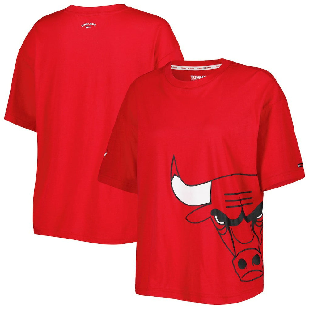 Chicago Bulls Tommy Jeans Women's Bianca T-Shirt sale - Red outlet