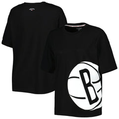 Brooklyn Nets Tommy Jeans Women's Bianca T-Shirt - Black for sale