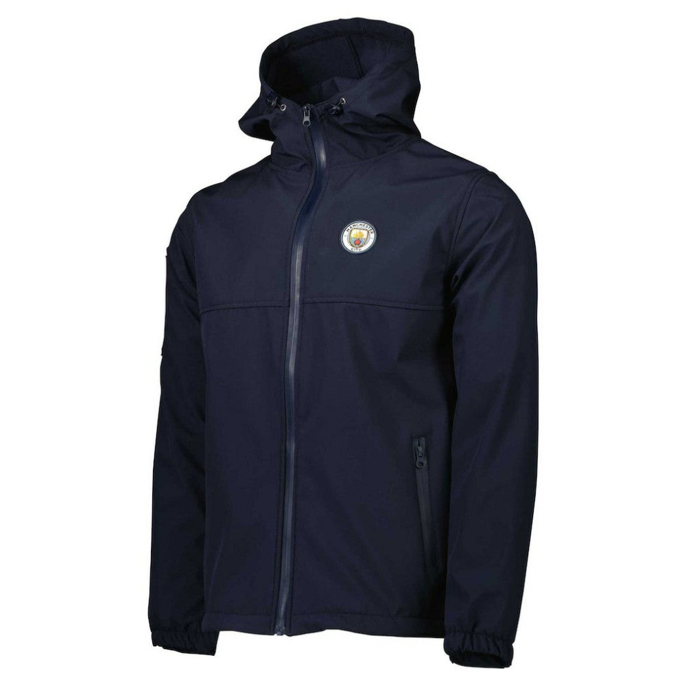 Manchester City Three-Layer Full-Zip Hooded Jacket - Navy cheap