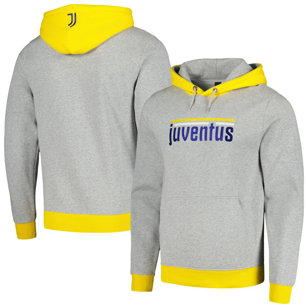 Juventus Lifestyle Pullover Hoodie - Heather Gray sale