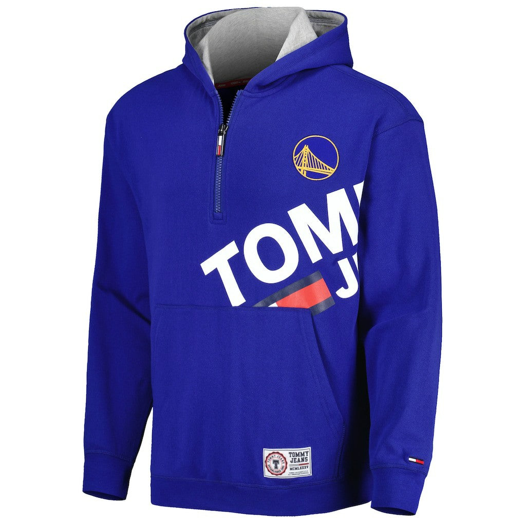 Golden State Warriors Tommy Jeans Bernard Half-Zip Hoodie sale - Royal sale