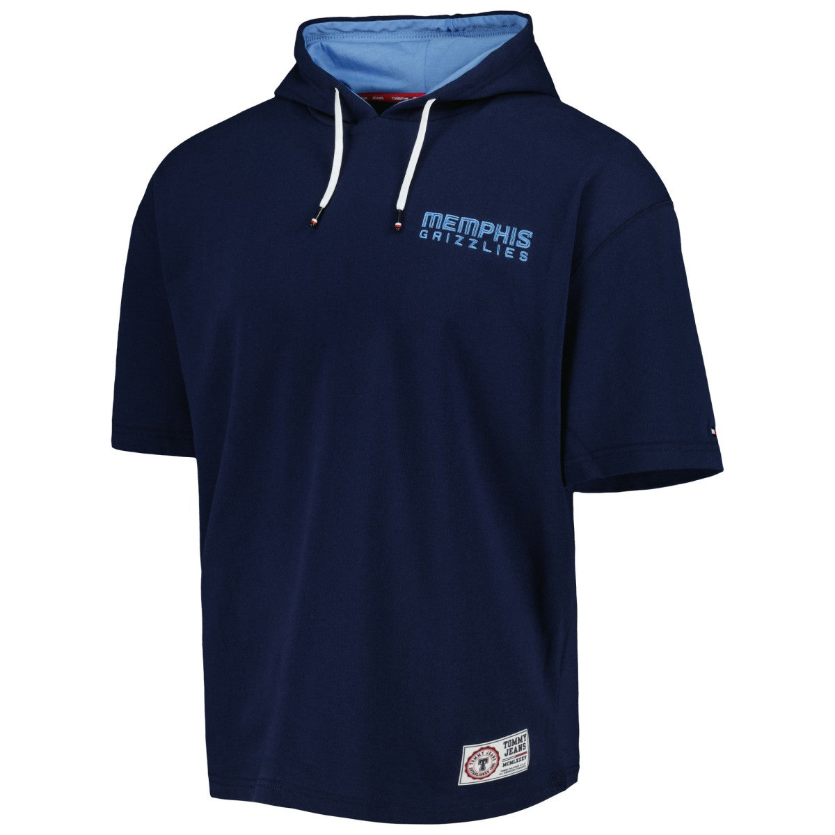 Memphis Grizzlies Tommy Jeans Matthew 2-In-1 T-Shirt & Hoodie Combo Set - Navy/White discount