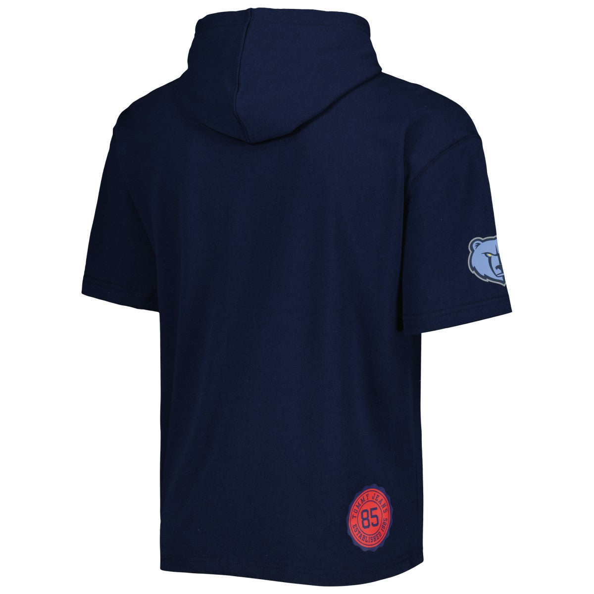 Memphis Grizzlies Tommy Jeans Matthew 2-In-1 T-Shirt & Hoodie Combo Set - Navy/White discount