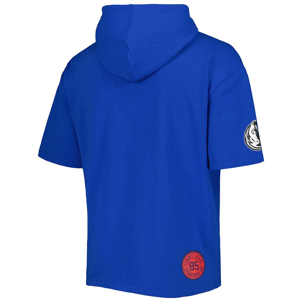 Dallas Mavericks Tommy Jeans Matthew 2-In-1 T-Shirt & Hoodie Combo Set sale - Blue/White discount