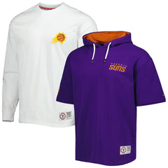 Phoenix Suns Tommy Jeans Matthew 2 In 1 T-Shirt & Hoodie Combo Set - Purple/White for sale