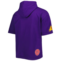 Phoenix Suns Tommy Jeans Matthew 2 In 1 T-Shirt & Hoodie Combo Set - Purple/White for sale