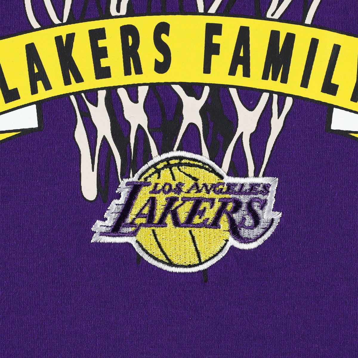 Los Angeles Lakers Tommy Jeans Tim Backboard T-Shirt - Purple shop