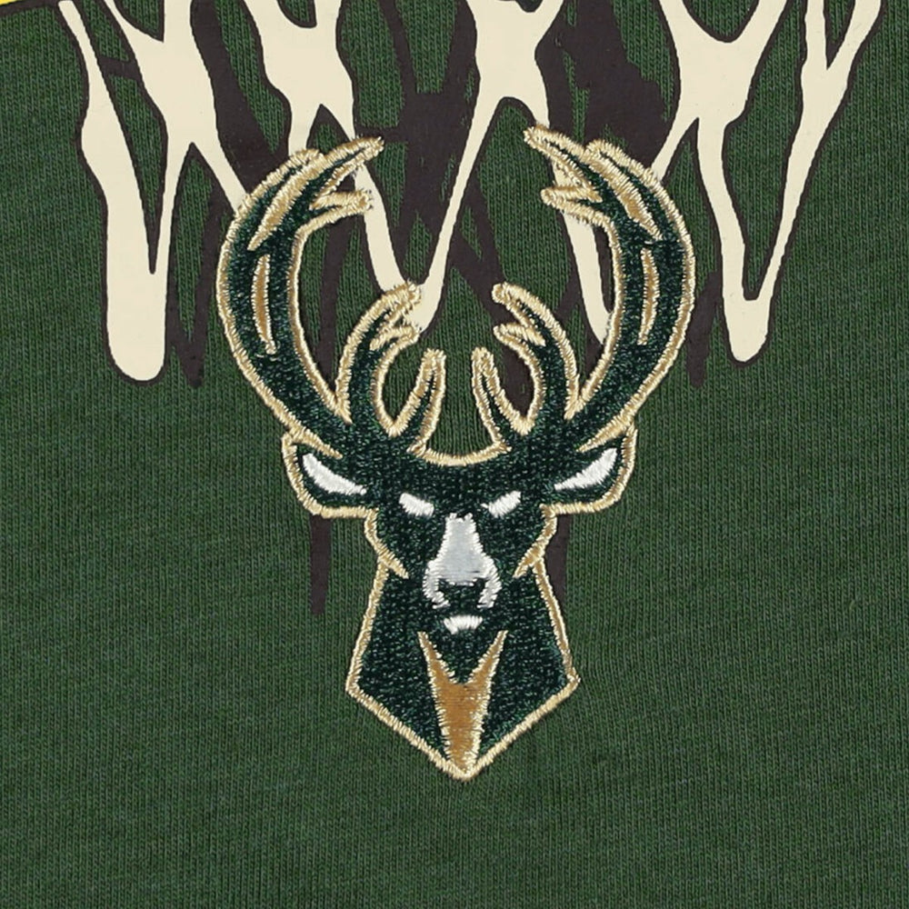 Milwaukee Bucks Tommy Jeans Tim Backboard T-Shirt - Hunter Green sale