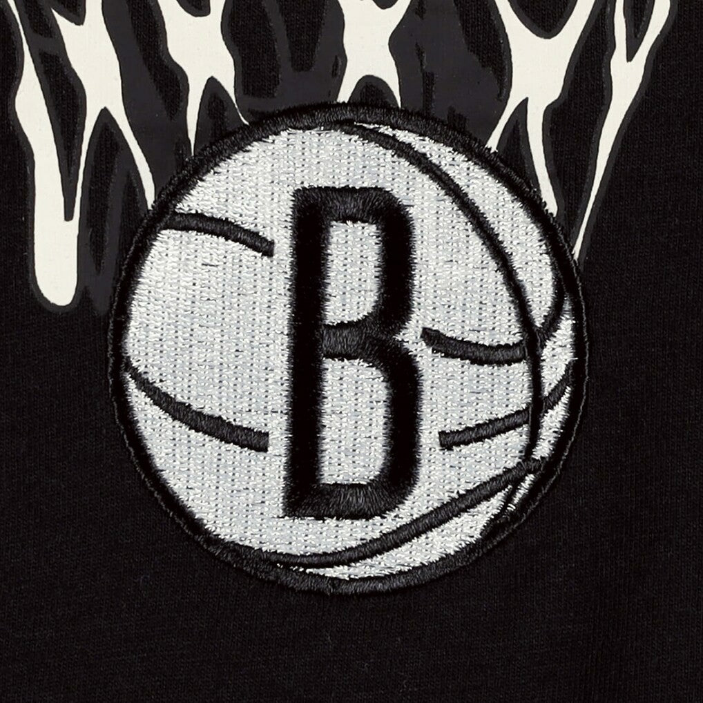Brooklyn Nets Tommy Jeans Tim Backboard T-Shirt - Black shop