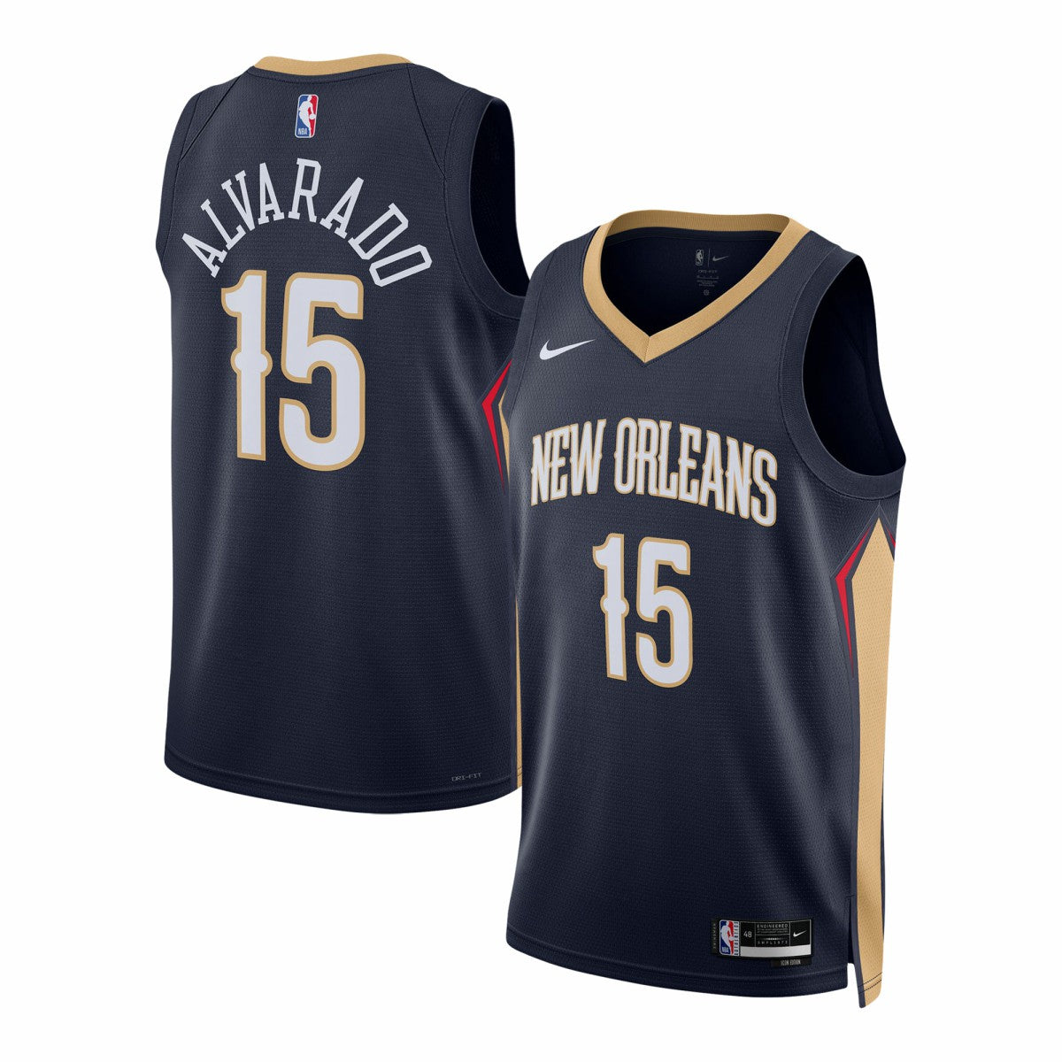 Jose Alvarado New Orleans Pelicans Unisex Swingman Jersey - Icon Edition - Navy | Nike sale