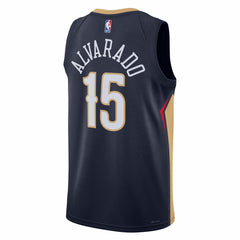 Jose Alvarado New Orleans Pelicans Unisex Swingman Jersey - Icon Edition - Navy | Nike sale