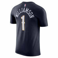Zion Williamson New Orleans Pelicans Icon 2022/23 Name & Number T-Shirt - Navy | Nike online