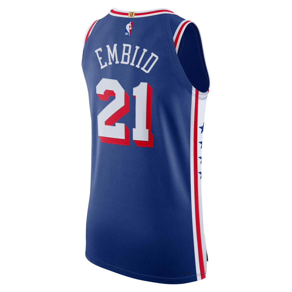 Joel Embiid Philadelphia 76ers Authentic Jersey - Icon Edition - Royal | Nike on sale