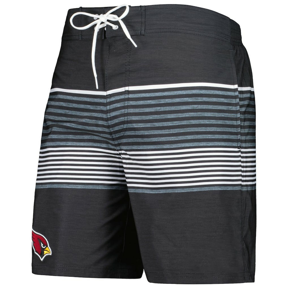 Arizona Cardinals G-III Sports by Carl Banks Coastline Volley Swim Shorts - Black cheap