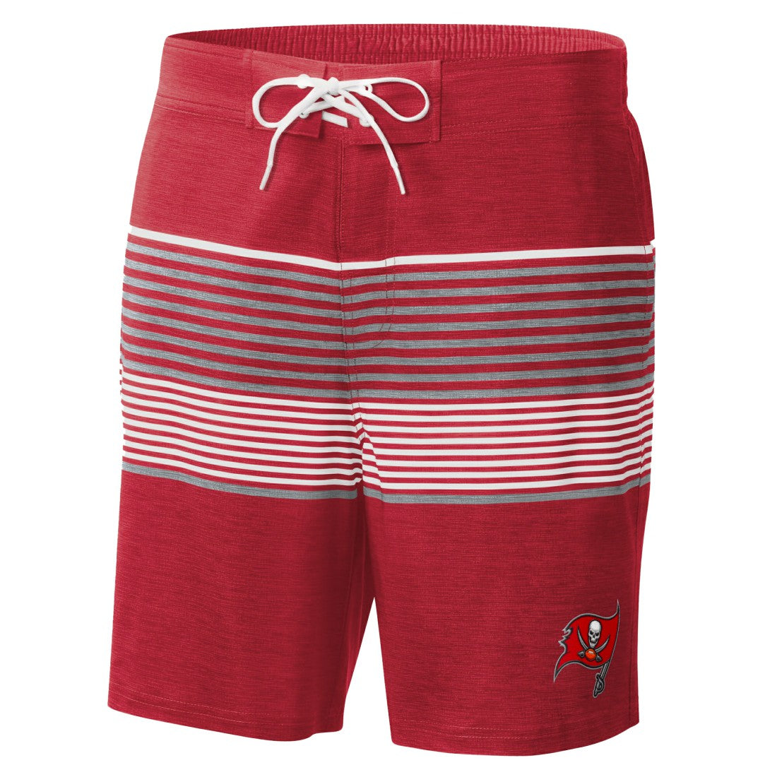 Tampa Bay Buccaneers G-III Sports by Carl Banks Coastline Volley Swim Shorts - Red cheap