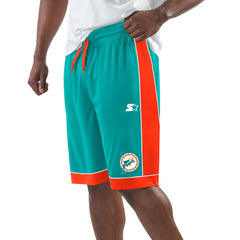 Miami Dolphins Starter Throwback Fan Favorite Shorts - Aqua outlet