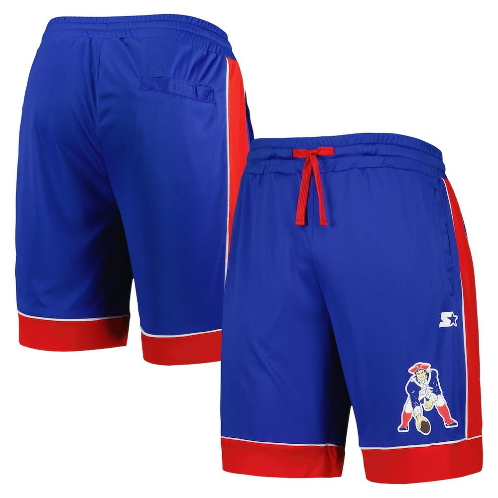 New England Patriots Starter Throwback Fan Favorite Shorts - Navy on sale
