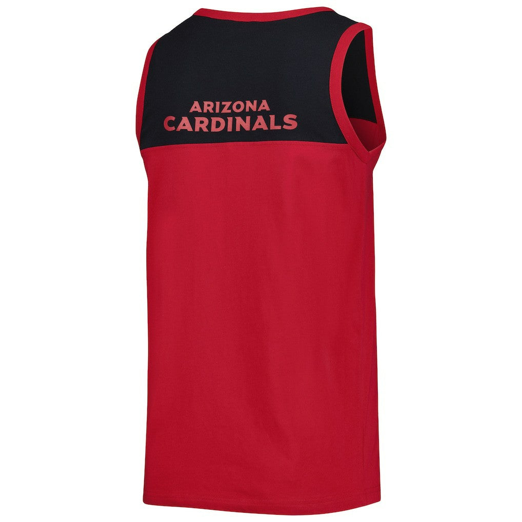 Arizona Cardinals Starter Logo Touchdown Fashion Tank Top - Cardinal/Black online