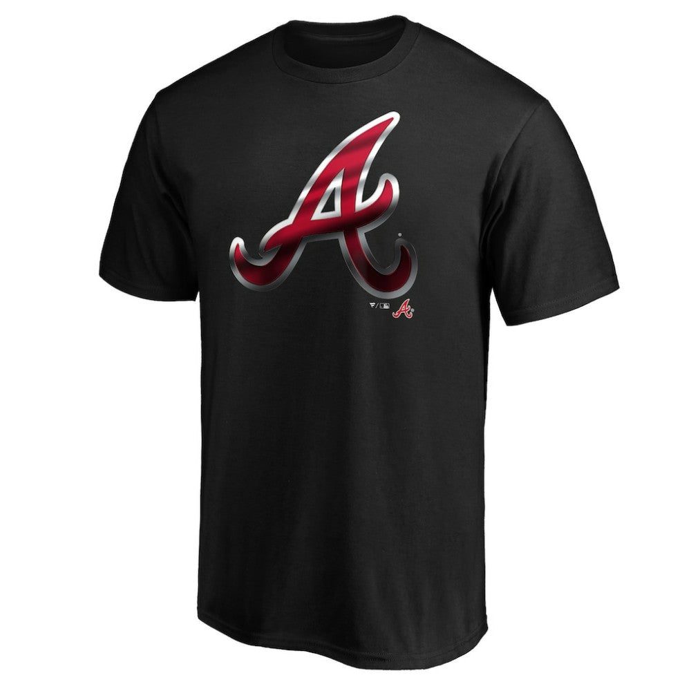 Atlanta Braves Team Midnight Mascot T-Shirt - Black