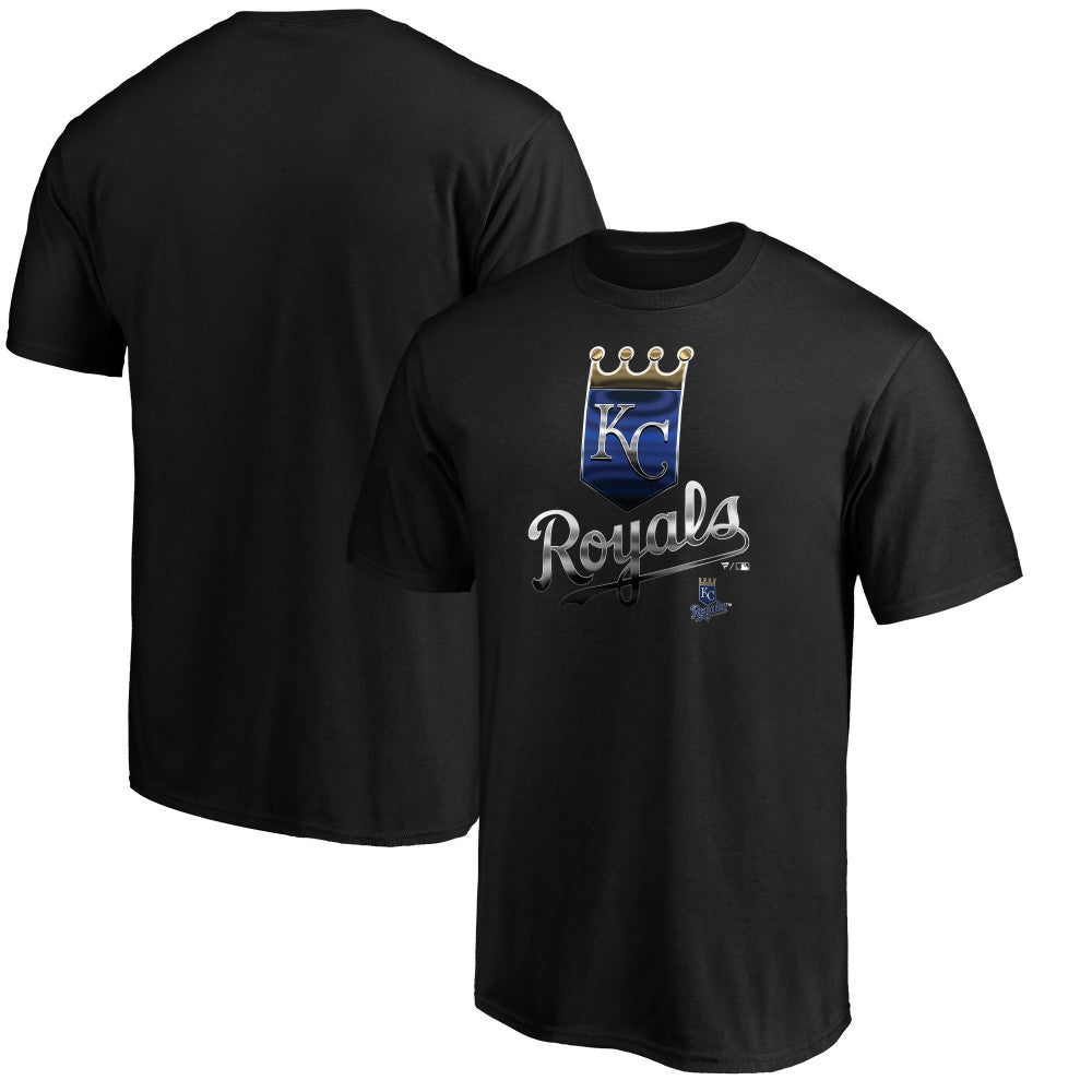 Kansas City Royals Team Midnight Mascot T-Shirt - Black