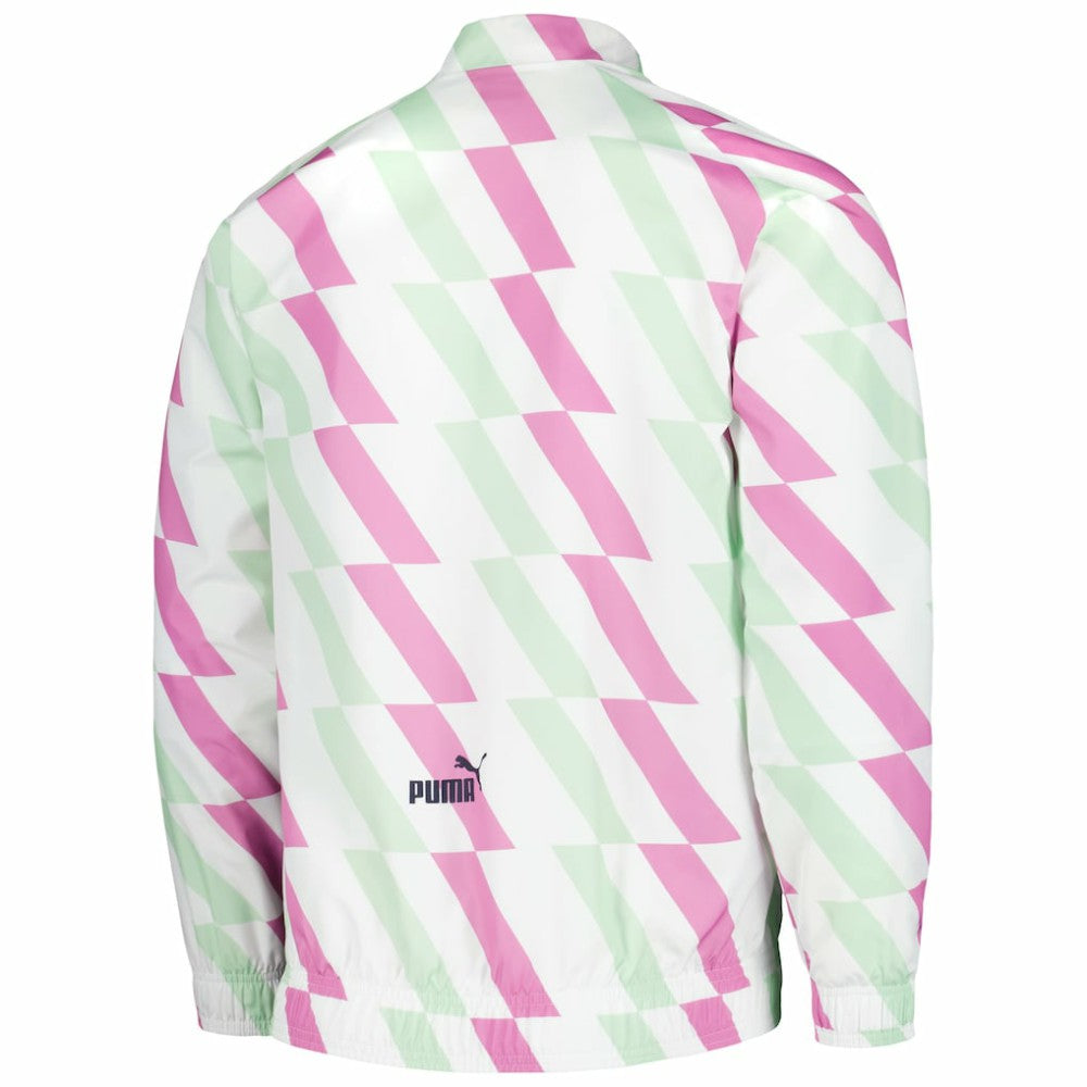 Manchester City 2022/23 Pre-Match Full-Zip Jacket - White | Puma shop