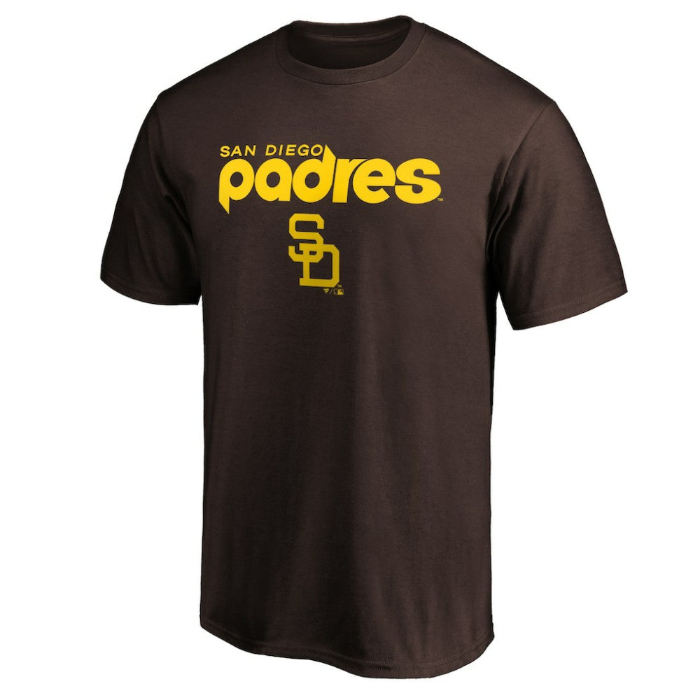 San Diego Padres Team Cooperstown Collection Wahconah T-Shirt - Brown
