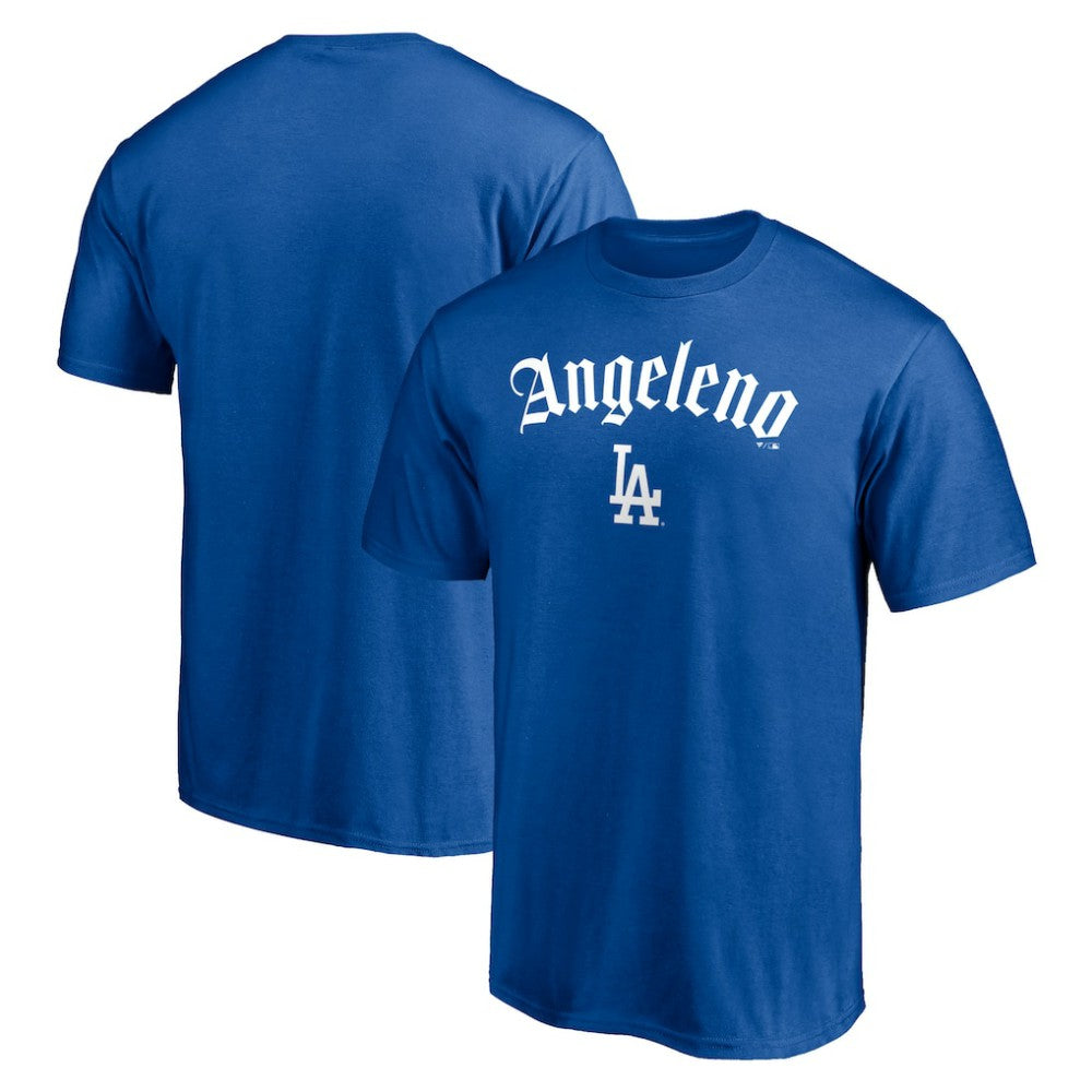 Los Angeles Dodgers Team Hometown Collection Angeleno T-Shirt - Royal