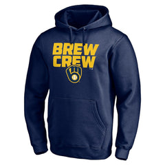 Milwaukee Brewers Team Hometown Collection The Crew Pullover Hoodie - Navy