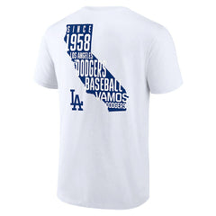 Los Angeles Dodgers Team Hot Shot T-Shirt - White