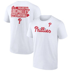 Philadelphia Phillies Team Hot Shot T-Shirt - White