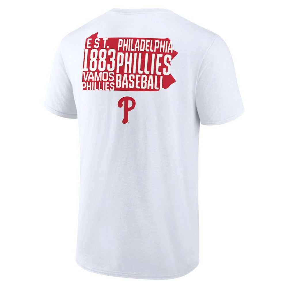 Philadelphia Phillies Team Hot Shot T-Shirt - White