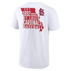 St. Louis Cardinals Team Hot Shot T-Shirt - White