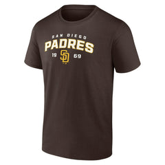 San Diego Padres Team Rebel T-Shirt - Brown