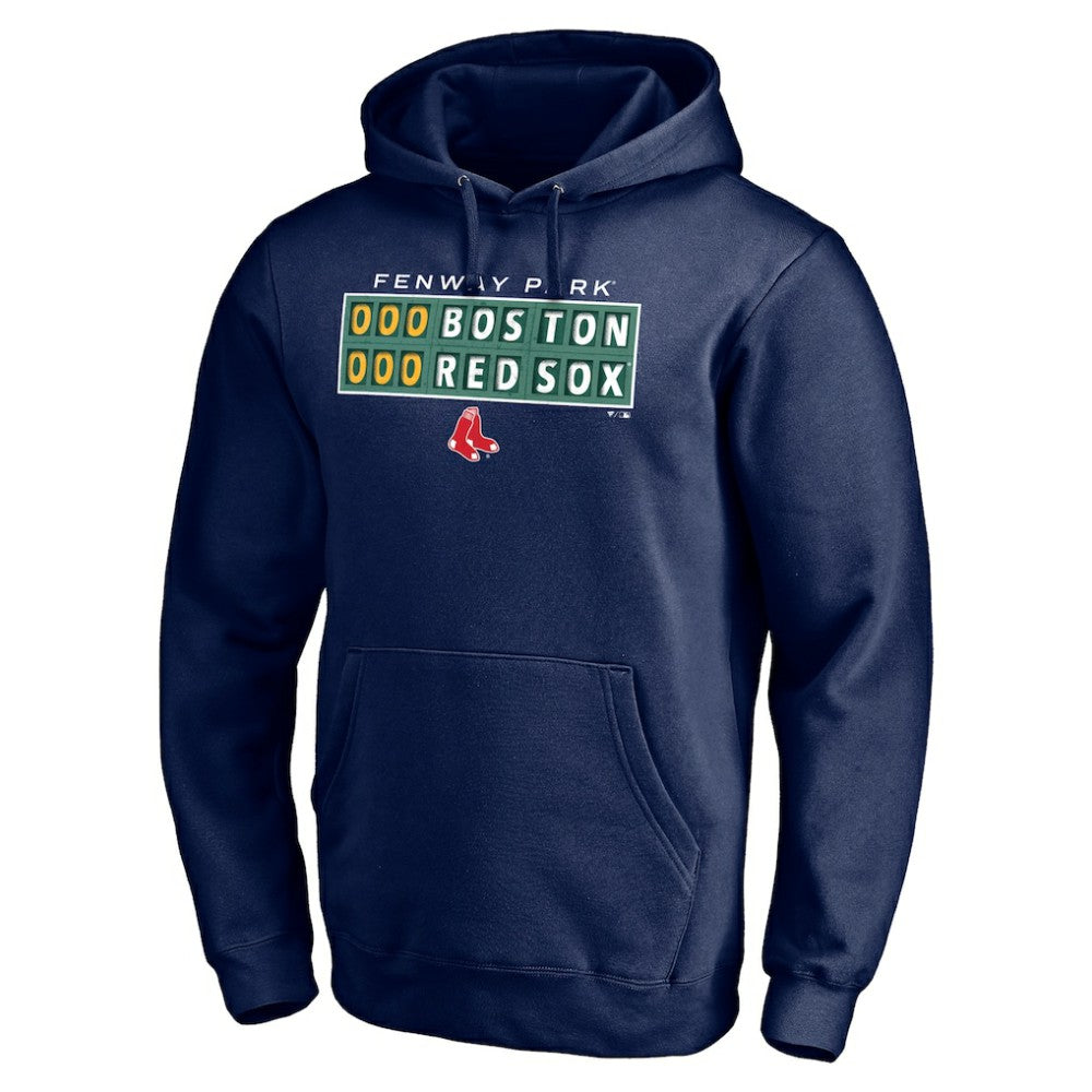 Boston Red Sox Team Hometown Collection Scoreboard Pullover Hoodie - Navy