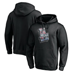 Los Angeles Dodgers Team Hometown Collection Tag Pullover Hoodie - Black