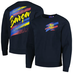 Barcelona Vintage Pullover Sweatshirt - Navy online
