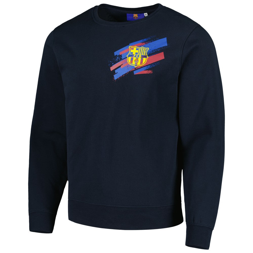 Barcelona Vintage Pullover Sweatshirt - Navy online