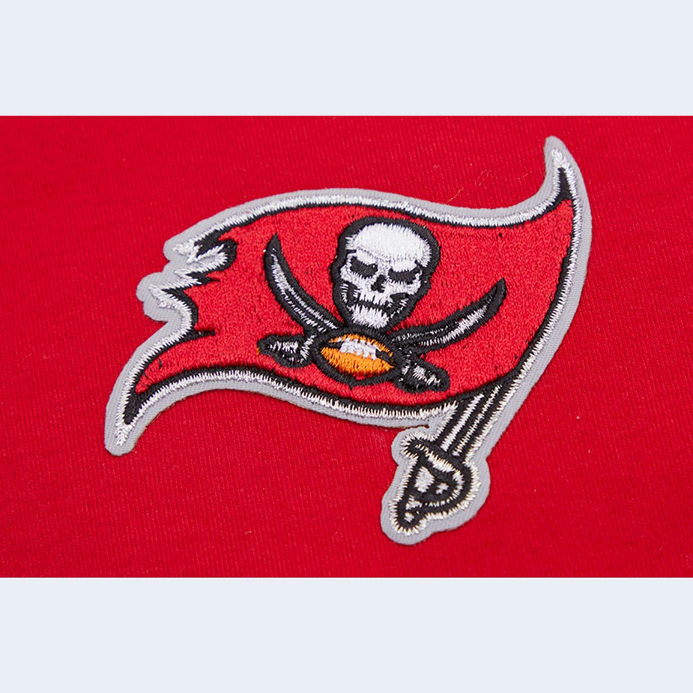Tampa Bay Buccaneers Pro Standard Women's Ombre Wordmark Classic Cropped Tank Top - Red on sale