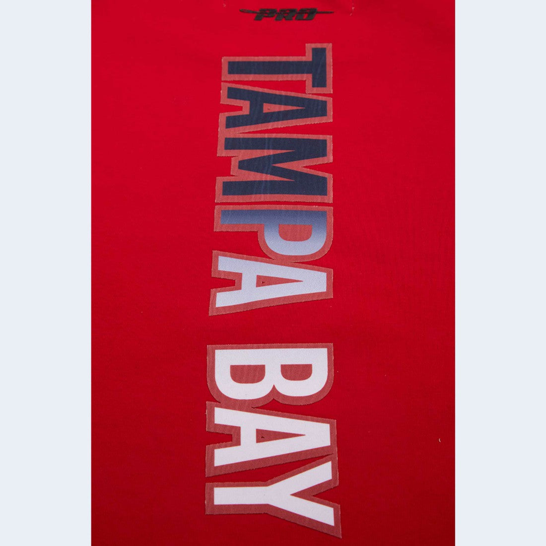 Tampa Bay Buccaneers Pro Standard Women's Ombre Wordmark Classic Cropped Tank Top - Red on sale