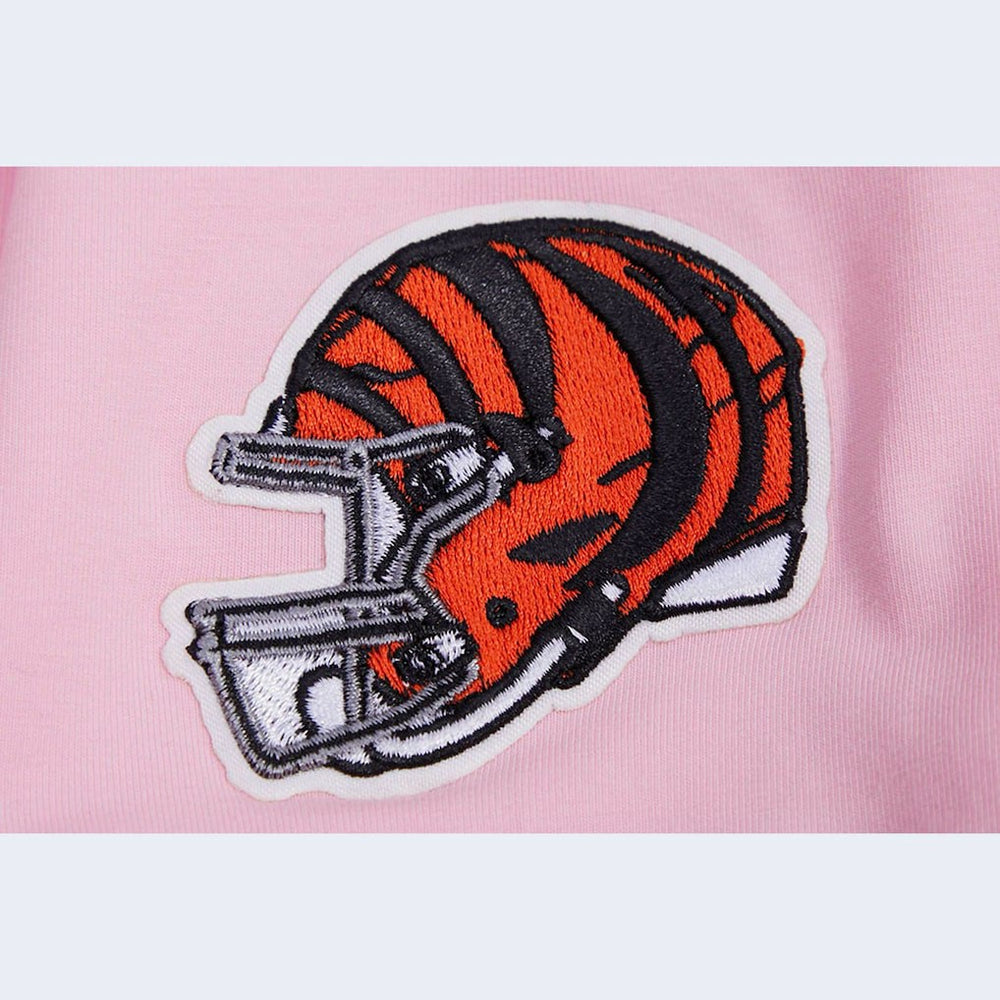 Cincinnati Bengals Pro Standard Women's Cropped Boxy T-Shirt - Pink discount