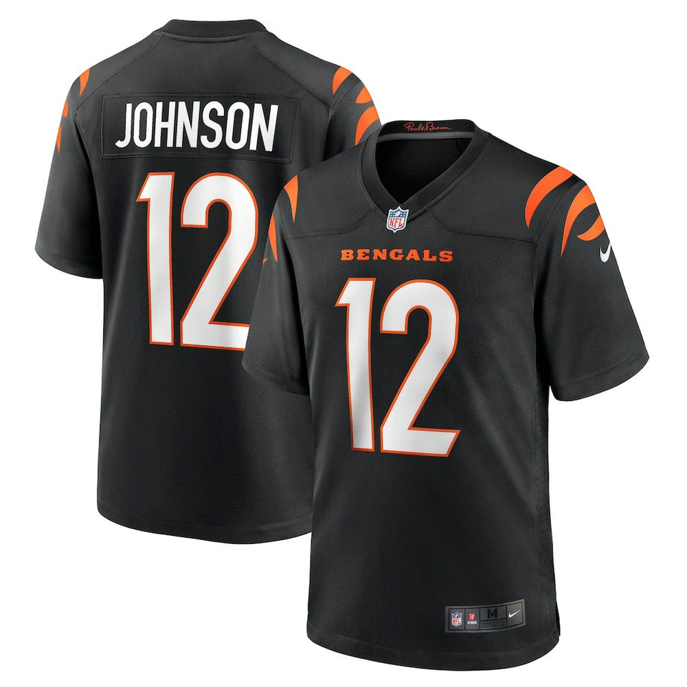 Tyron Johnson Cincinnati Bengals Home Game Player Jersey - Black | Nike on sale