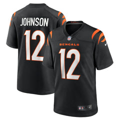 Tyron Johnson Cincinnati Bengals Home Game Player Jersey - Black | Nike on sale