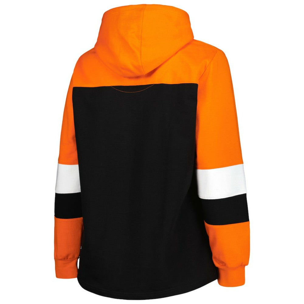 San Francisco Giants Women's Plus Size Colorblock Pullover Hoodie - Black