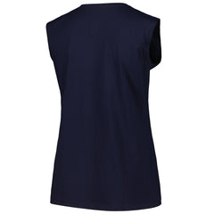 Milwaukee Brewers Profile Women's Plus Size Tank Top - Navy