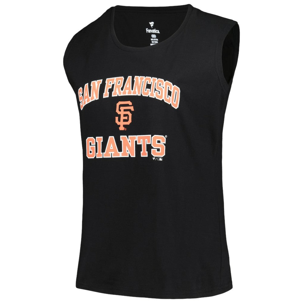 San Francisco Giants Profile Women's Plus Size Tank Top - Black