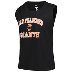 San Francisco Giants Profile Women's Plus Size Tank Top - Black