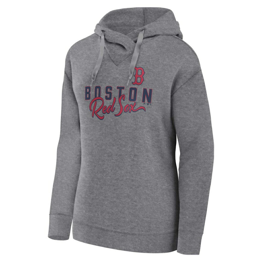 Profile Boston Red Sox Women's Plus Size Pullover Hoodie - Heather Gray