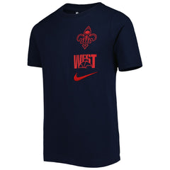 New Orleans Pelicans Youth Vs Block Essential T-Shirt - Navy | Nike on sale
