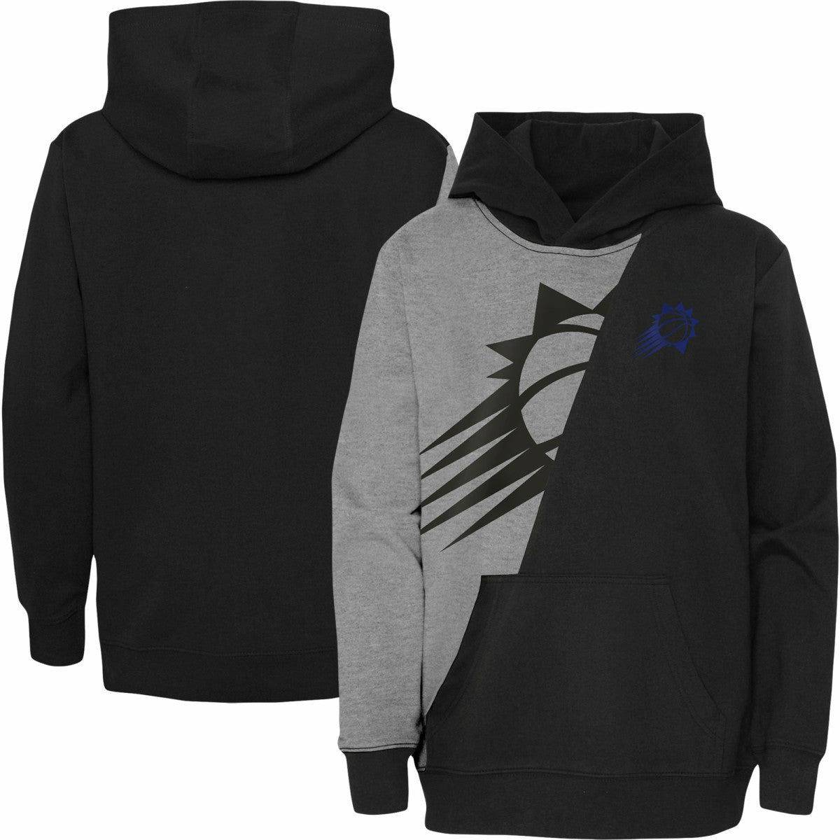 Phoenix Suns Preschool Unrivaled Split Pullover Hoodie - Heather GrayBlack sale